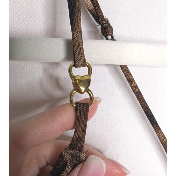 Y2K Sheer Leopard Print Asymmetrical Hem Ruffle Indie Grunge Dress - Picture 7 of 9